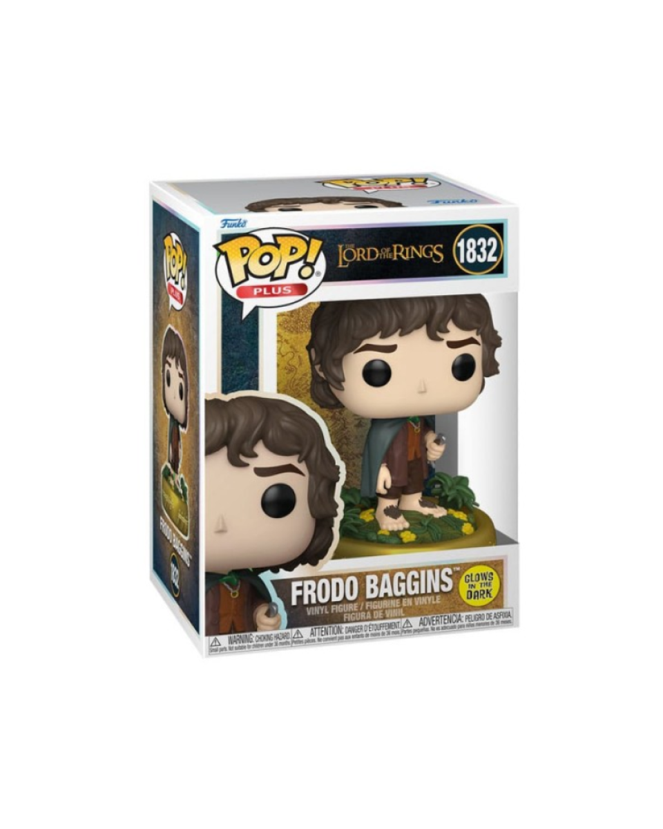 Bobble Figure Movies - The Lord of the Rings POP! - Frodo Baggins On Ring #1832 