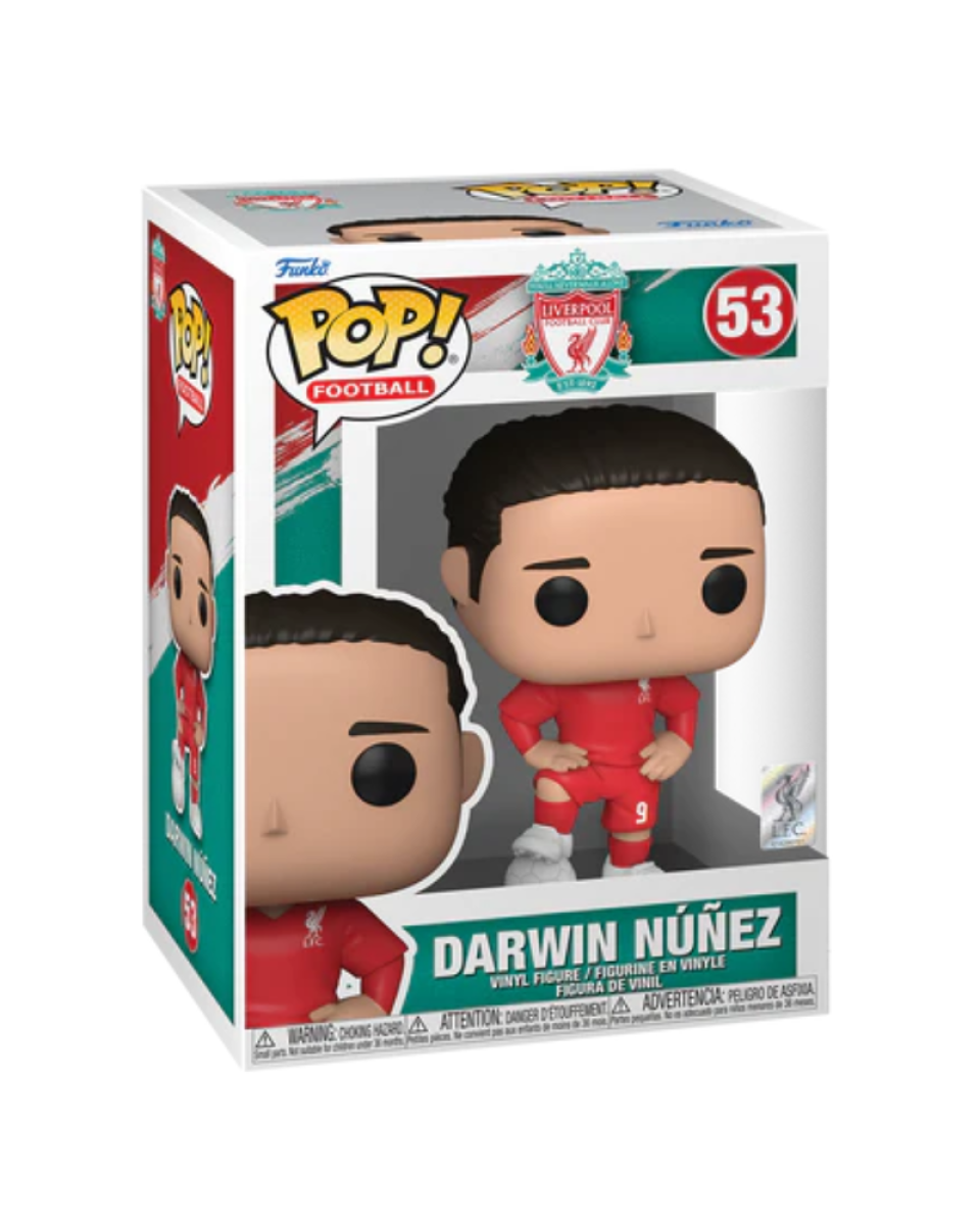 Bobble Figure Football - Liverpool POP! - Darwin Nunez #53 