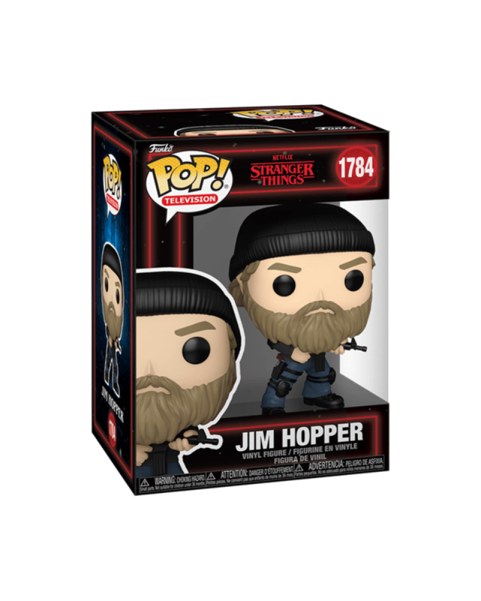 Bobble Figure Television - Stranger Things POP! - Jim Hopper #1784 