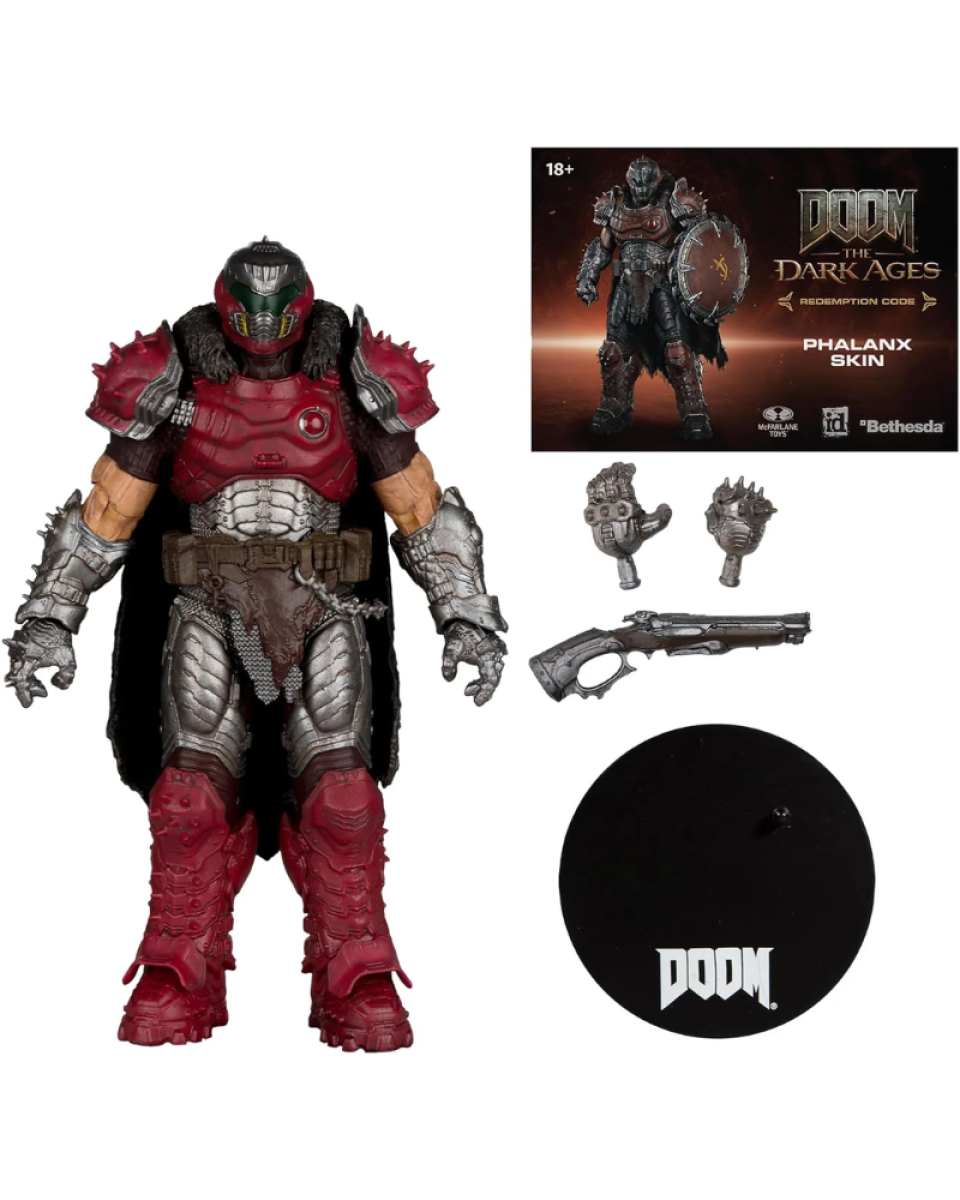 Action Figure Doom The Dark Ages - Doom Slayer (Phalanx Skin) 