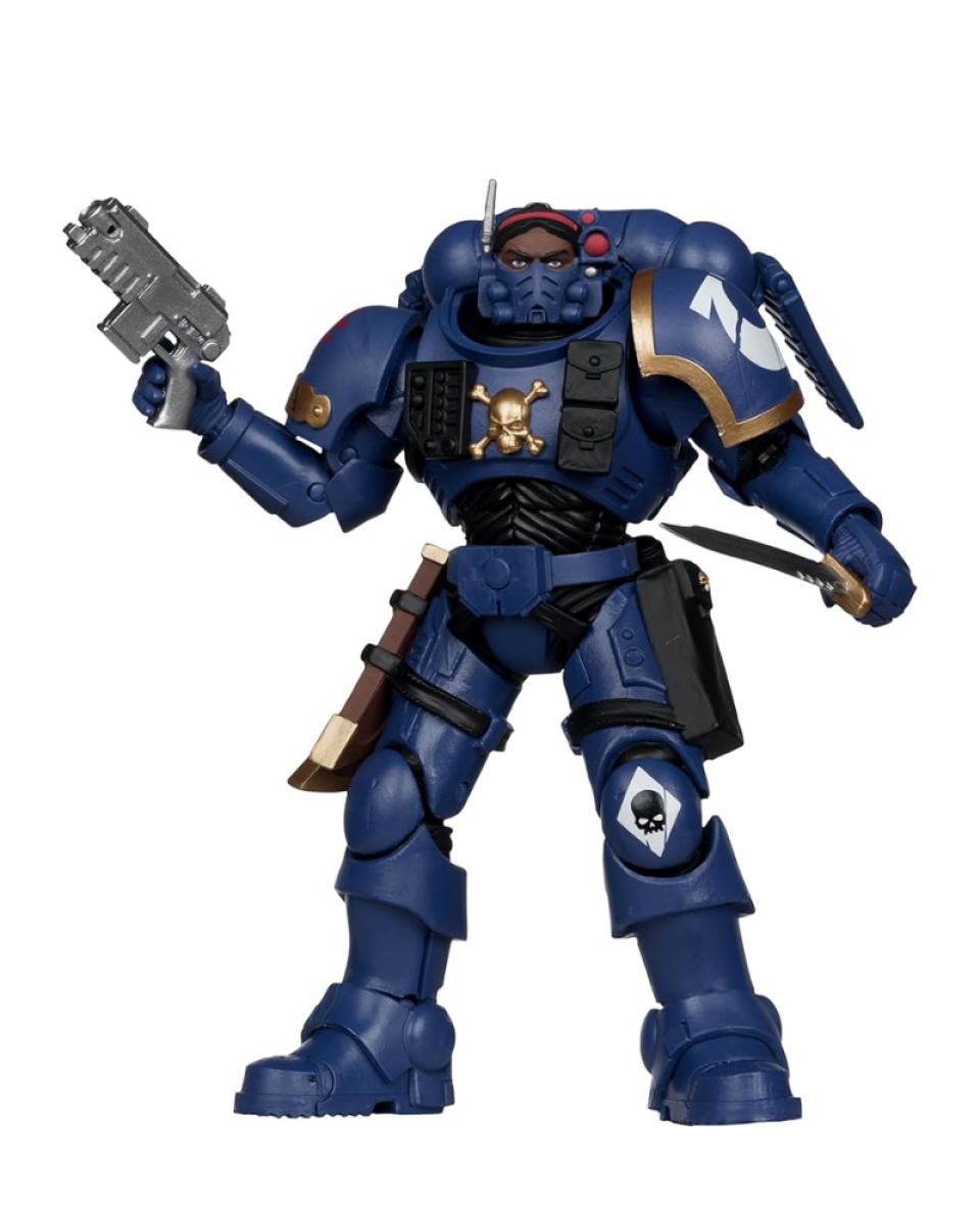 Action Figure Warhammer 40k - Lieutenant in Phobos Armor (Ultramarines) 