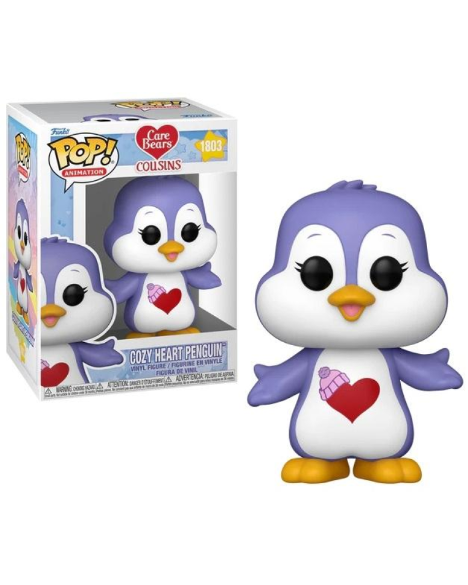 Bobble Figure Animation - Care Bears Cousins POP! - Cozy Heart Penguin #1803 