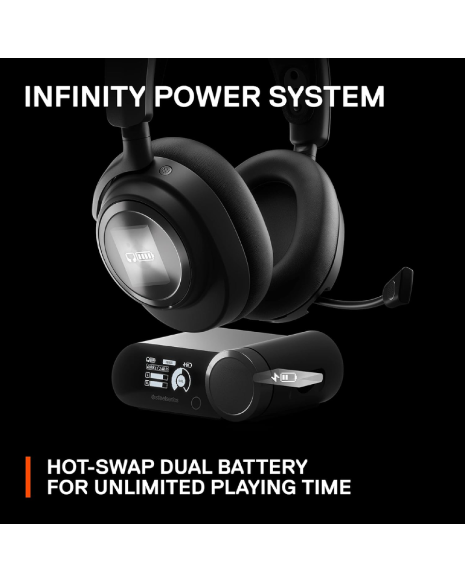 Slušalice Steelseries Arctis Nova Pro Wireless P - Black 