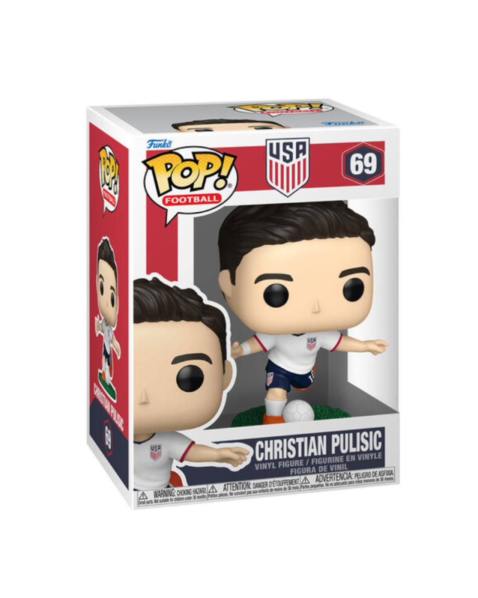 Bobble Figure Football - USA POP! - Christian Pulisic #69 