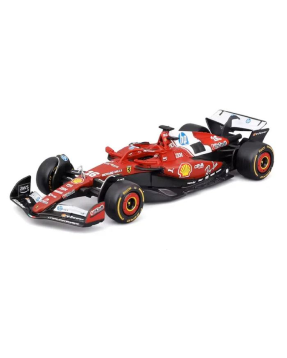 Action Figure Burago - F1 Lewis Hamilton Ferrari SF-25  1/64 