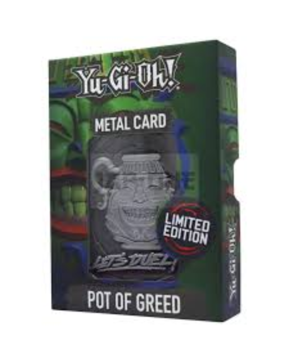 Replica Yu-Gi-Oh Card Pot Of Greed - Limited Edtion 