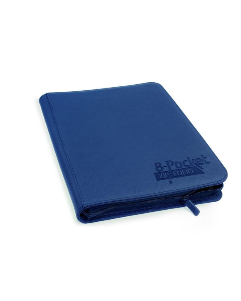 Zaštita za karte Ultimate Guard - Zipfolio 320 16-Pocket Xenoskin - Blue 