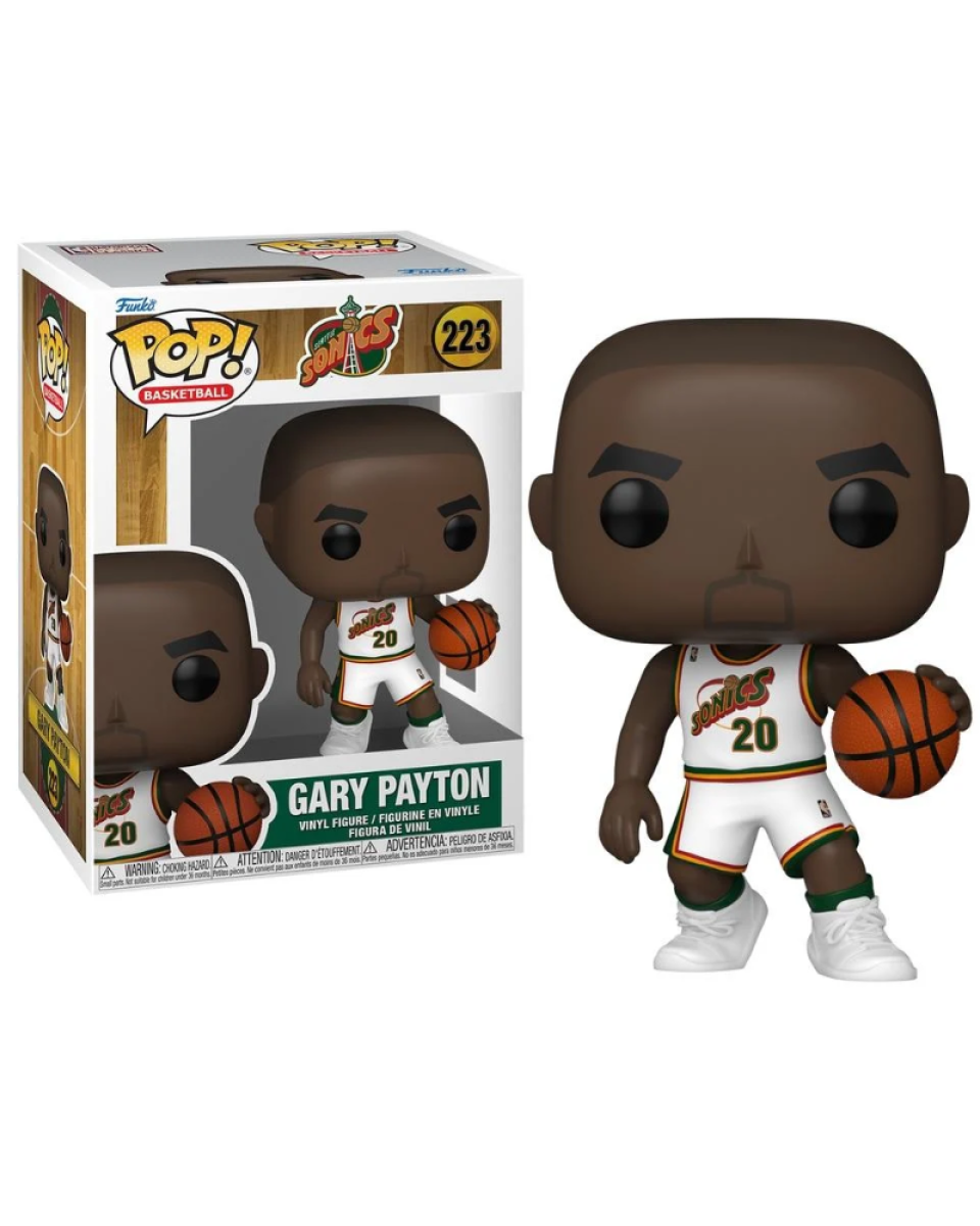 Bobble Figure Basketball NBA - Seattle SuperSonics POP! - Gary Payton #223 