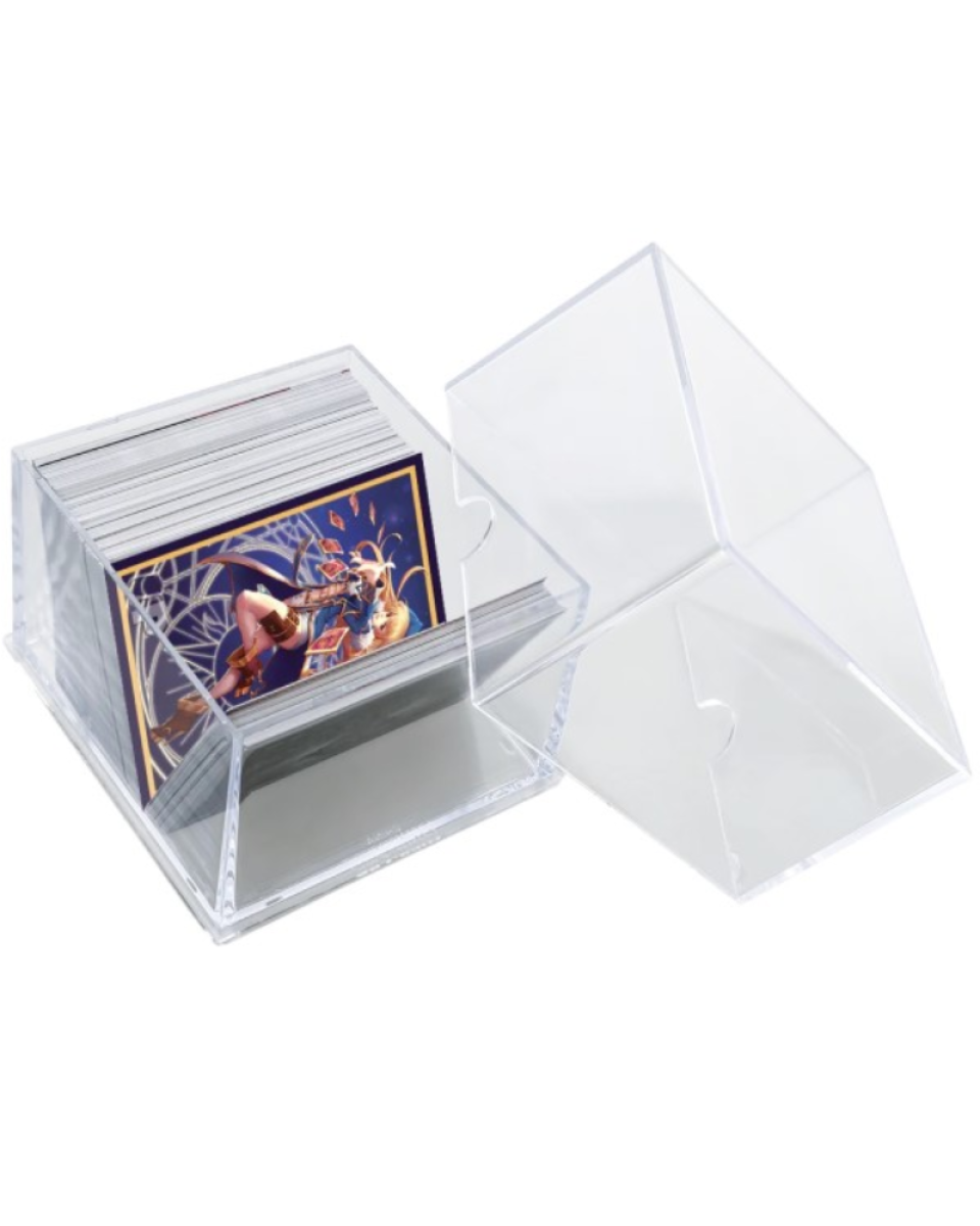 Ultra Pro 2 Piece 100+ Conut Card Box - Clear 