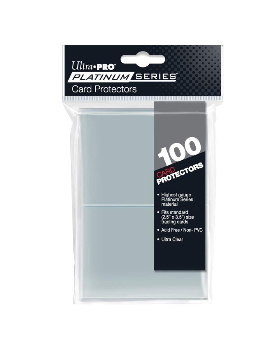 Ultra Pro Platinum Series Desk Protector Sleeves 100 
