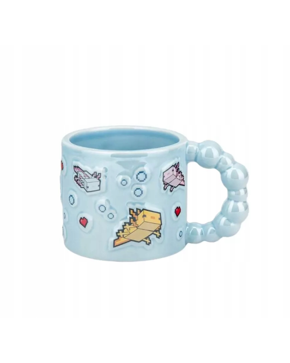 Šolja Paladone - Minecraft - Axolotl Bubble Shaped Mug 