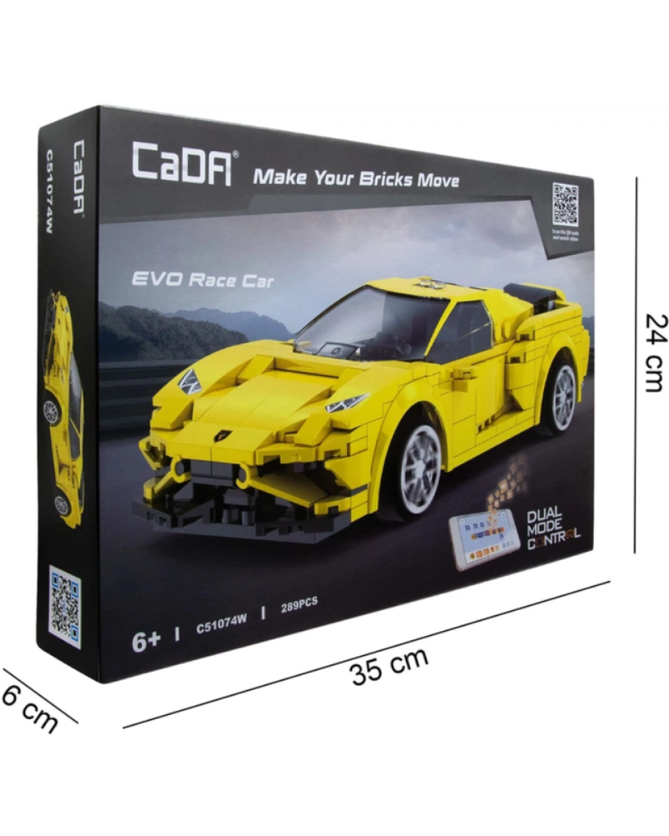 Cada Bricks RC - EVO Race Car - 289Pcs 