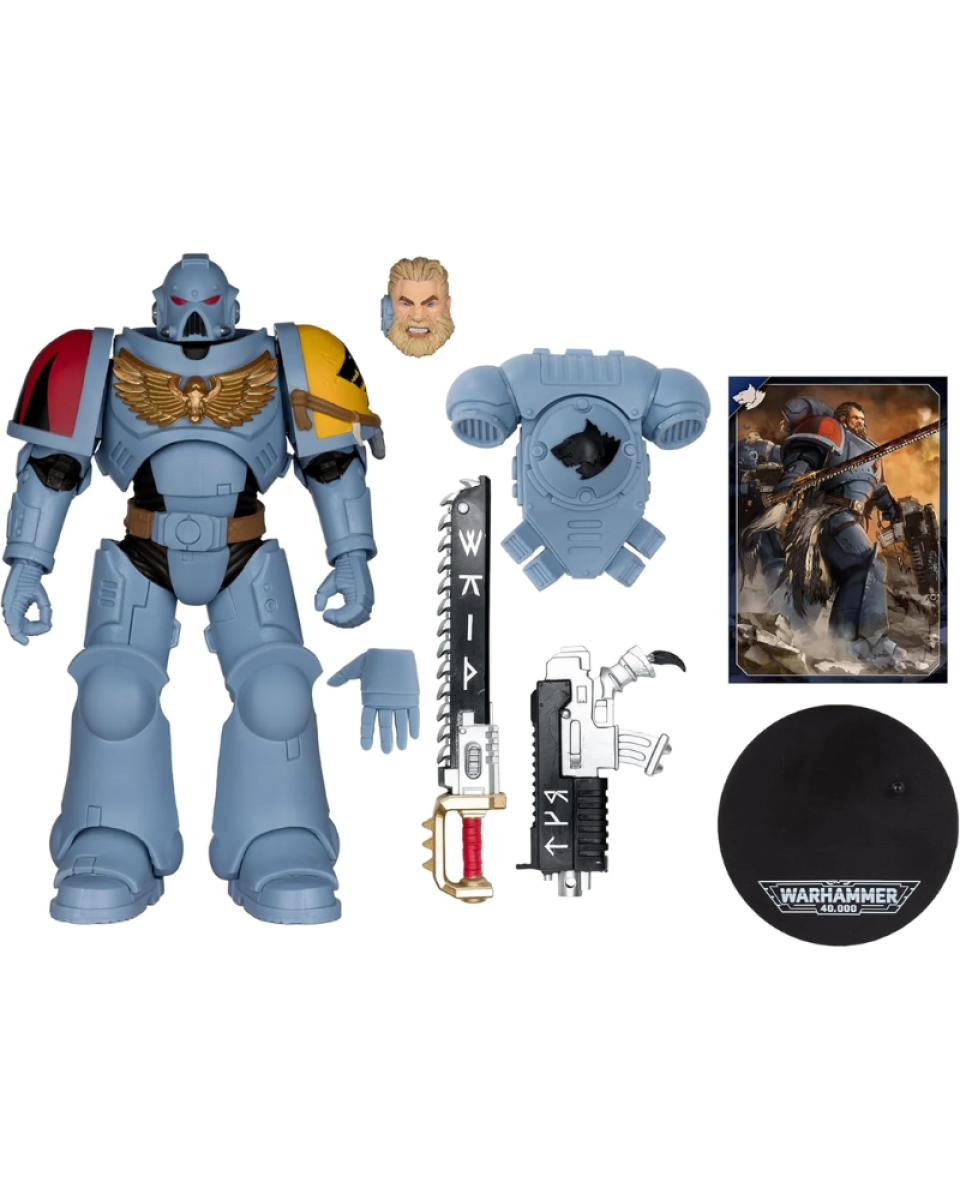 Action Figure Warhammer 40k - Grey Hunter (Space Wolves) 