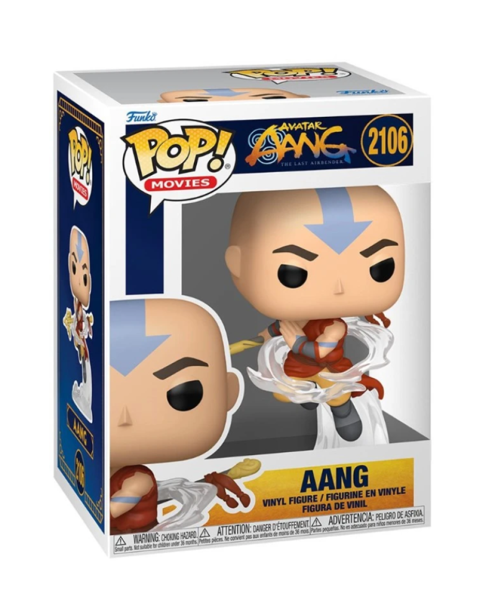 Bobble Figure Movies - Avatar Aang The Last Airbender POP! - Aang #2106 