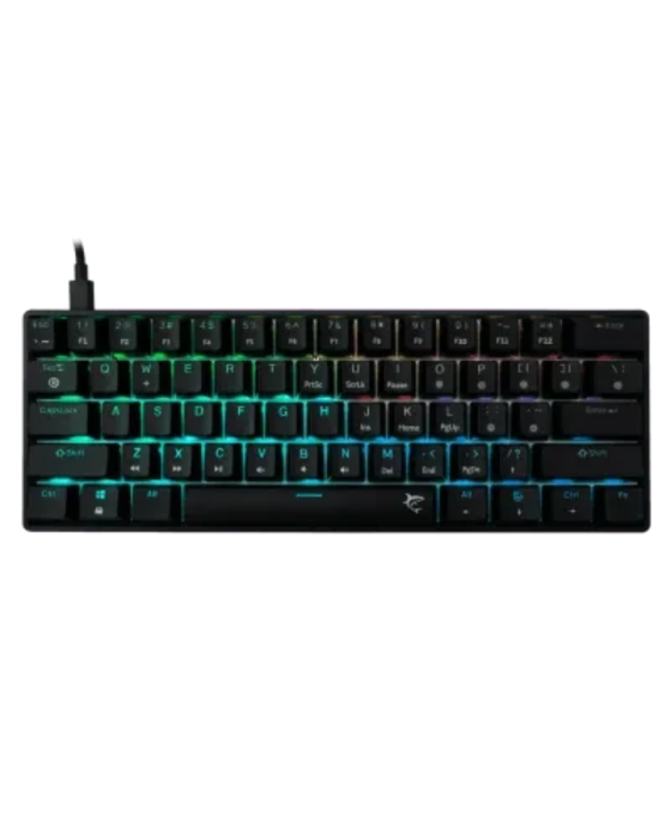 Tastatura White Shark Shinobi 2 TKL 60% Black Brown Switch 