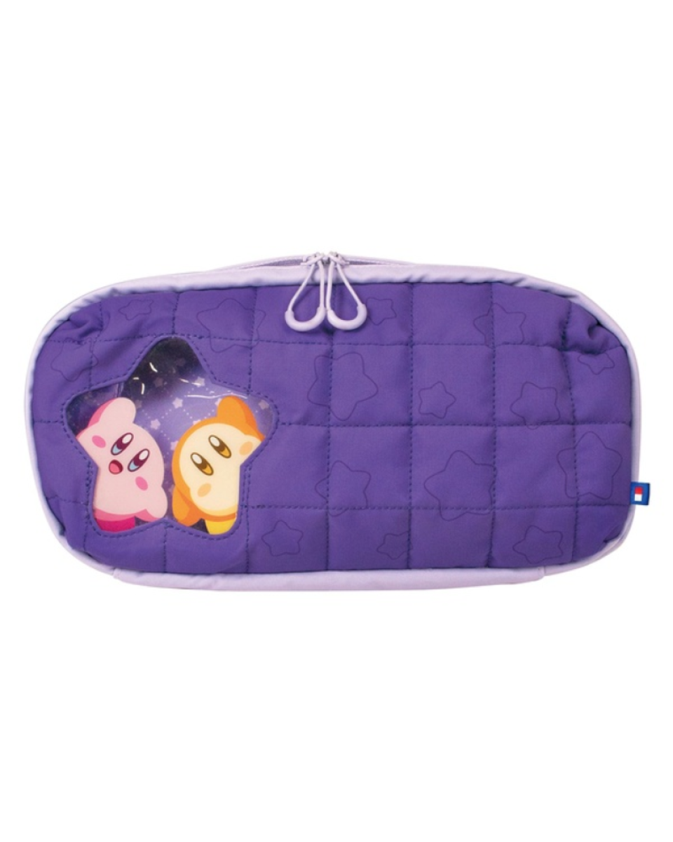 Torbica HORI Puff Pouch Black - Kirby And Waddle Dee 
