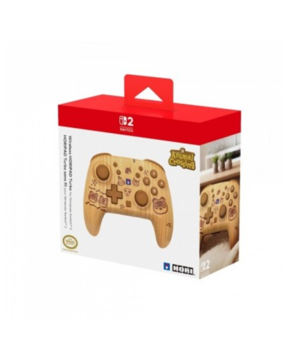 Gamepad HORI - Horipad Turbo - Animal Crossing - Wood Brown 