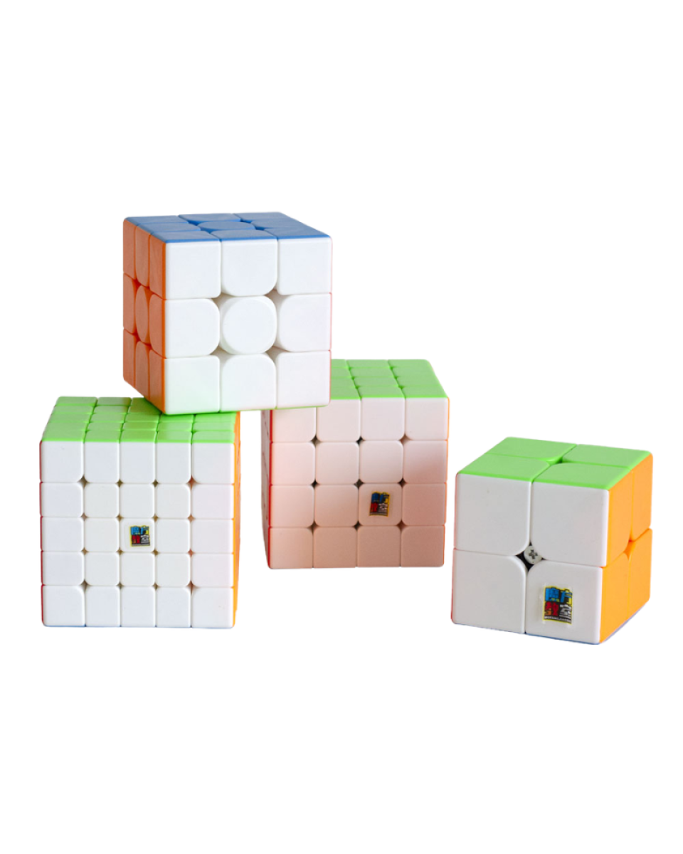 Rubikova kocka - MoYu Meilong 2345 Gift Box Stickerless 