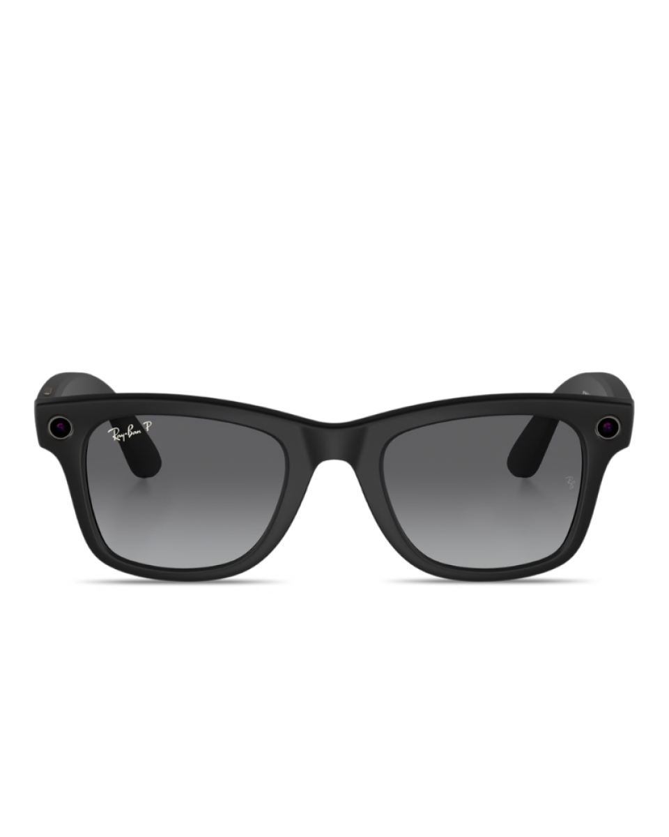 Naočare Ray Ban Meta Wayfarer - Polarized Gradient Graphite - Matte Black M 