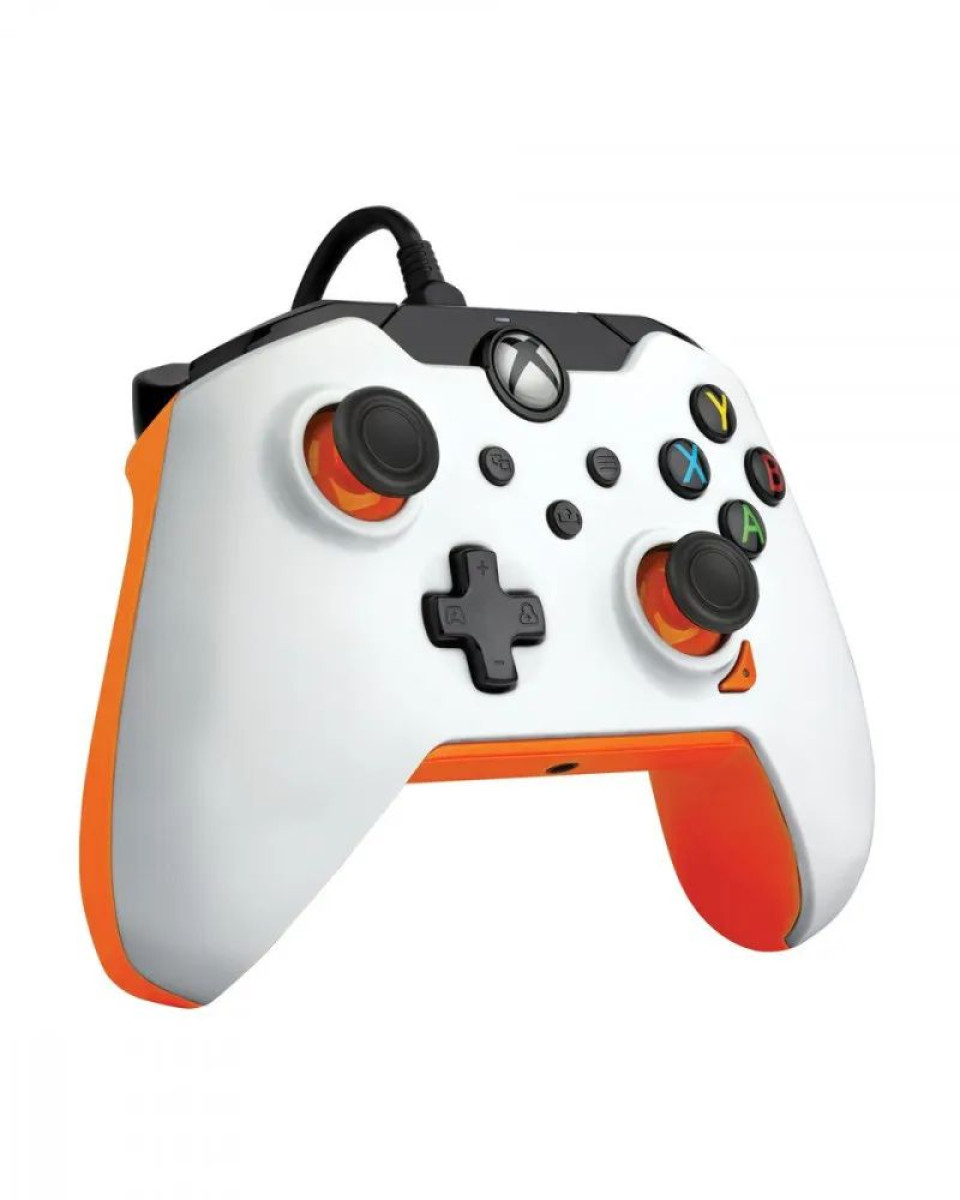 Gamepad PDP Atomic White - Orange 