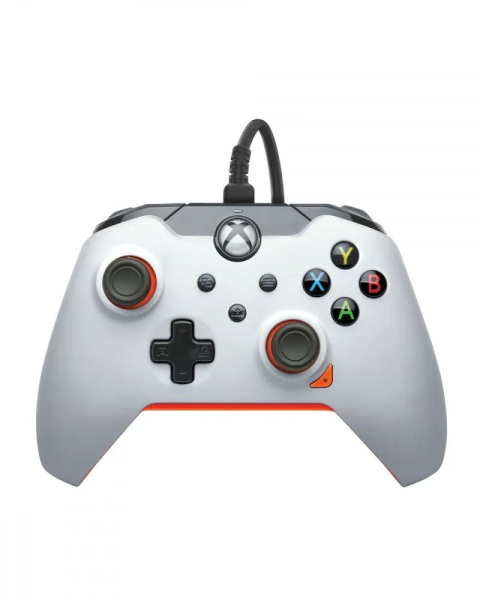 Gamepad PDP Atomic White - Orange 