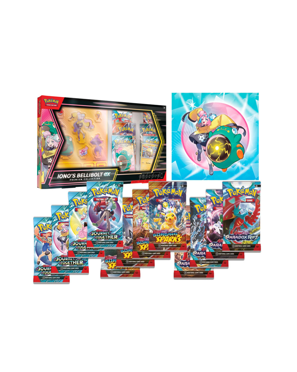 Društvena igra - Pokemon - TCG Iono's Bellibolt ex Premium Collection 