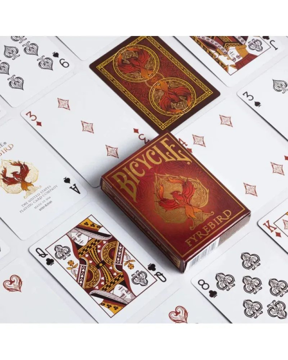 Karte Bicycle - Fyrebird - Playing Cards 