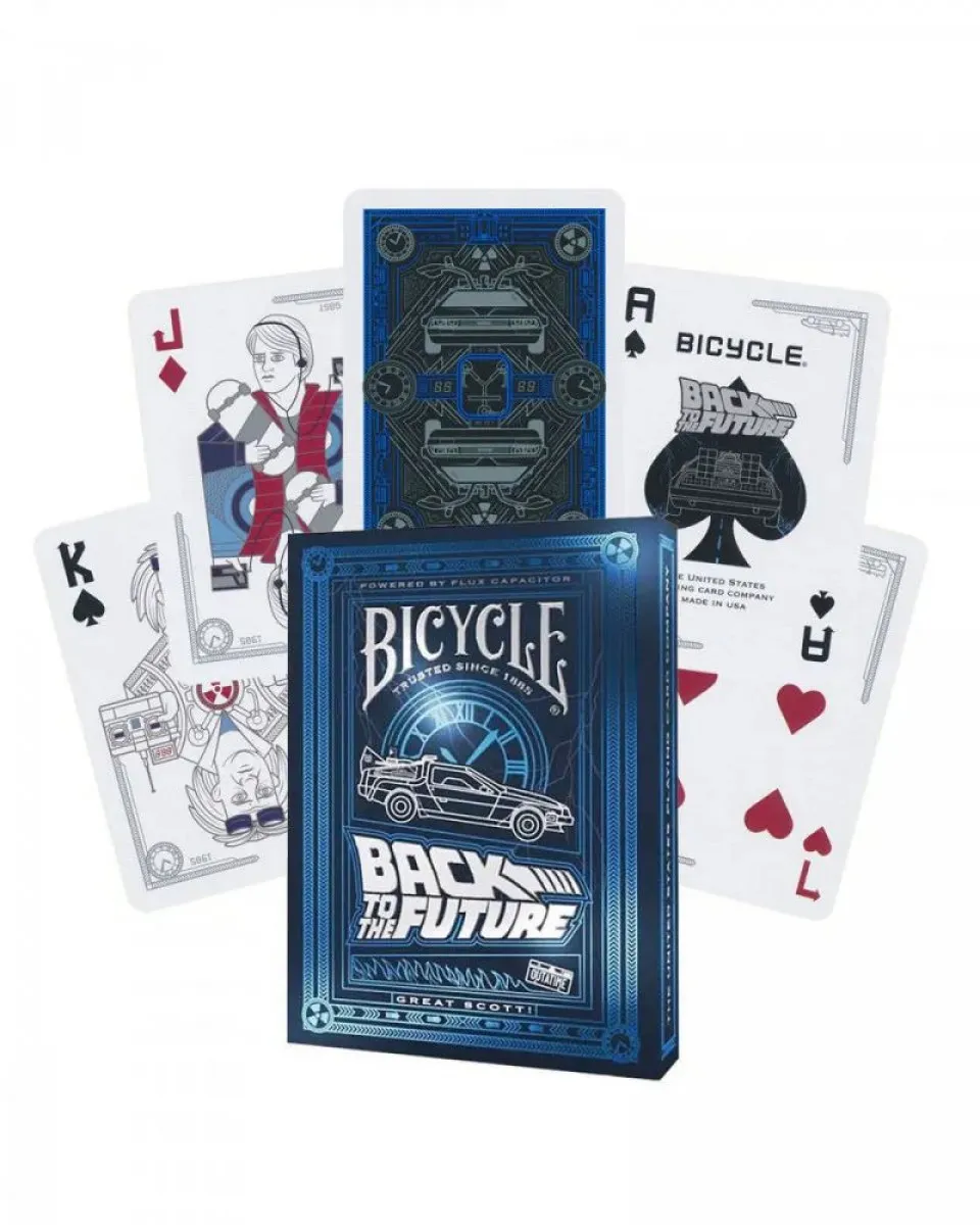 Karte Bicycle Ultimates - Back to the Future - Playing Cards 