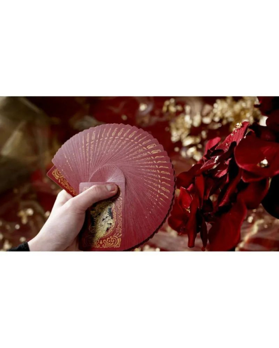 Karte Bicycle - Red Dragon - Playing Cards 