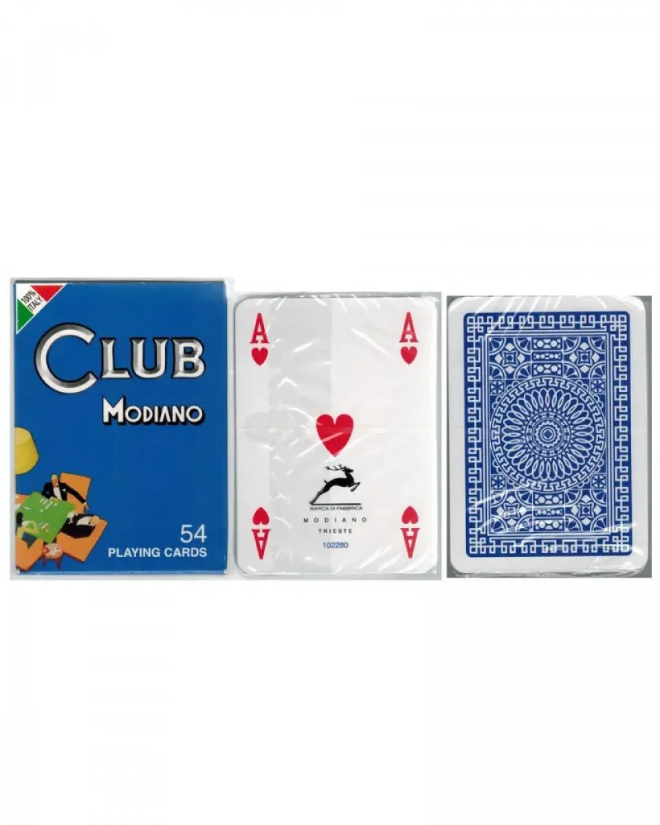 Karte Modiano - Club - Blue 