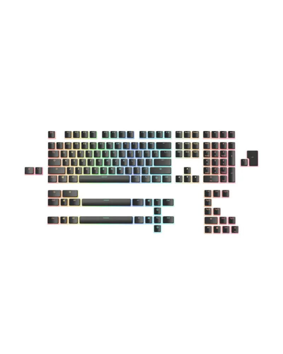 Keycaps Glorious Aura - Black 