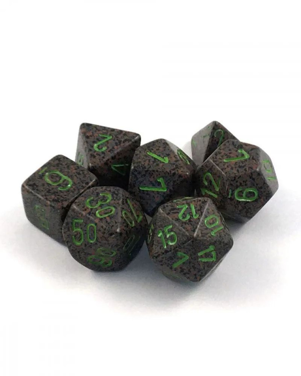 Kockice Chessex - Polyhedral - Speckled - Earth (7)
