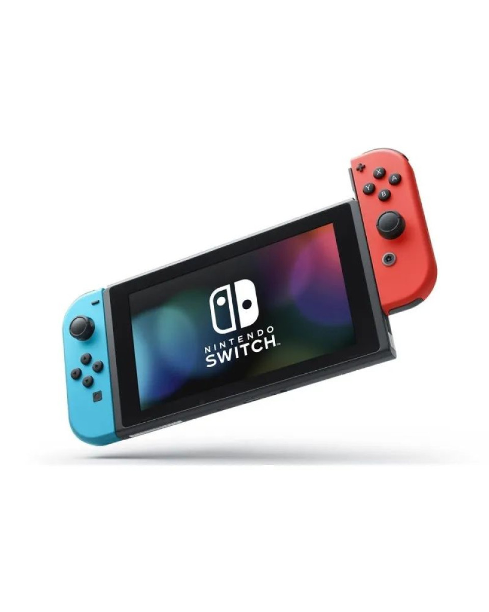 Konzola Nintendo Switch (Red and Blue Joy-Con) + Nintendo Switch Sports + 12 Mon 