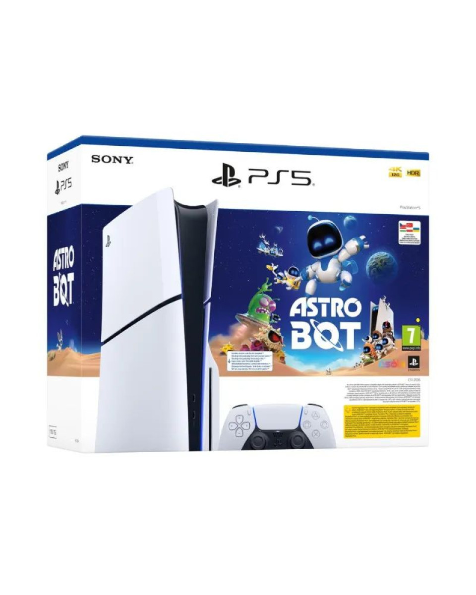 Konzola PlayStation 5 - 1TB Slim + PS5 Astro Bot 