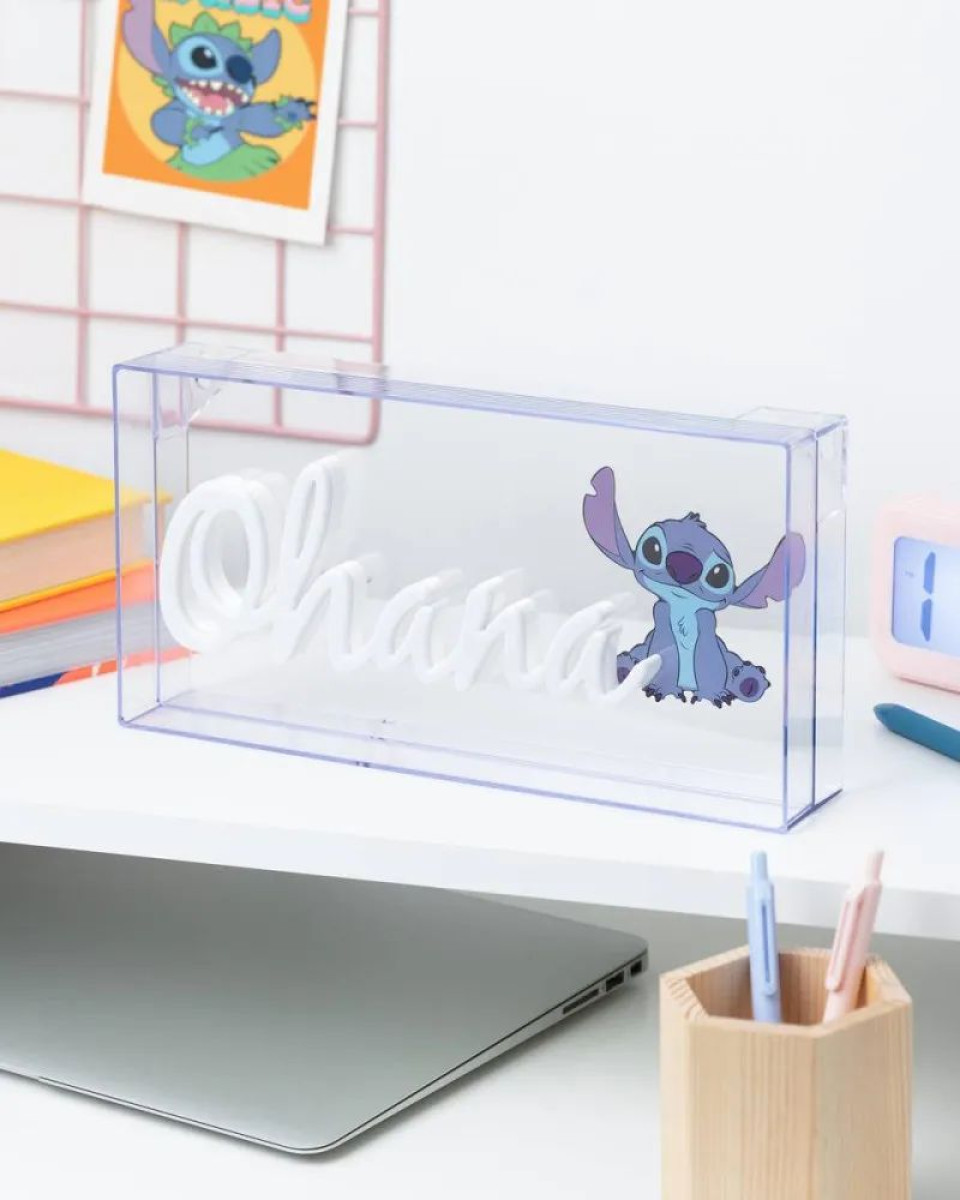 Lampa Paladone Disney - Stitch Ohana LED Neon Light