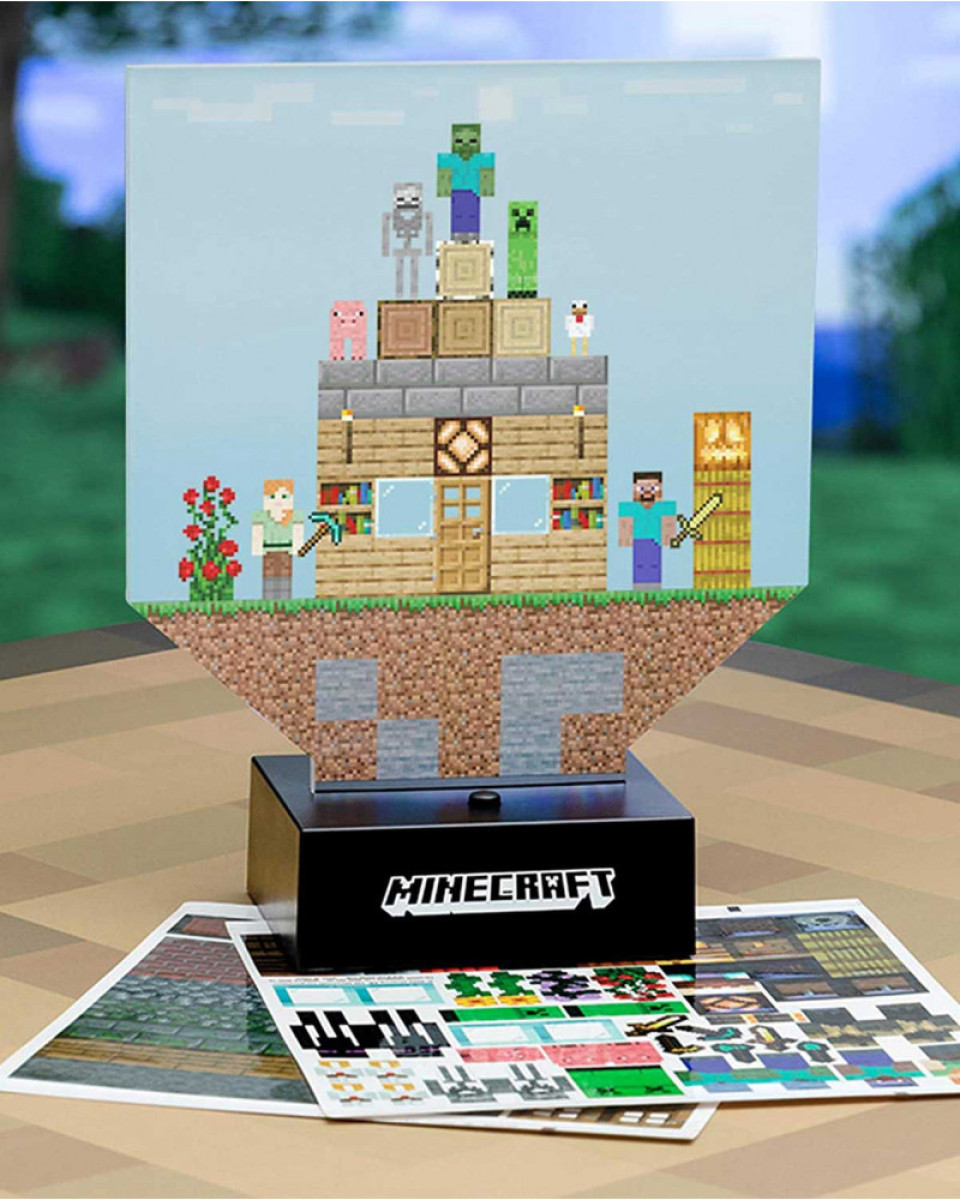Lampa Paladone Minecraft - Build a Level Light 