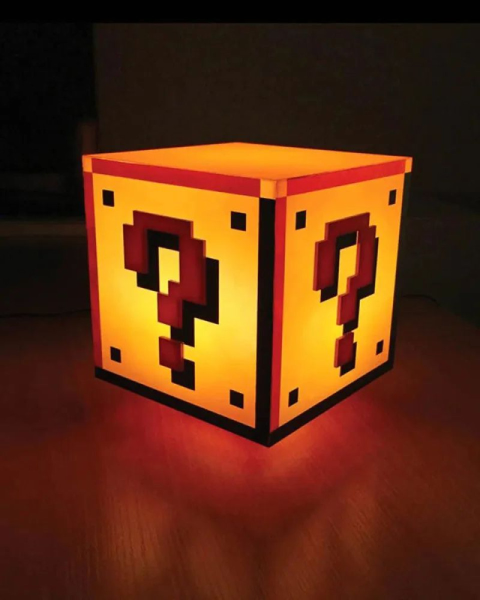 Lampa Paladone Super Mario Bros - Question Block 