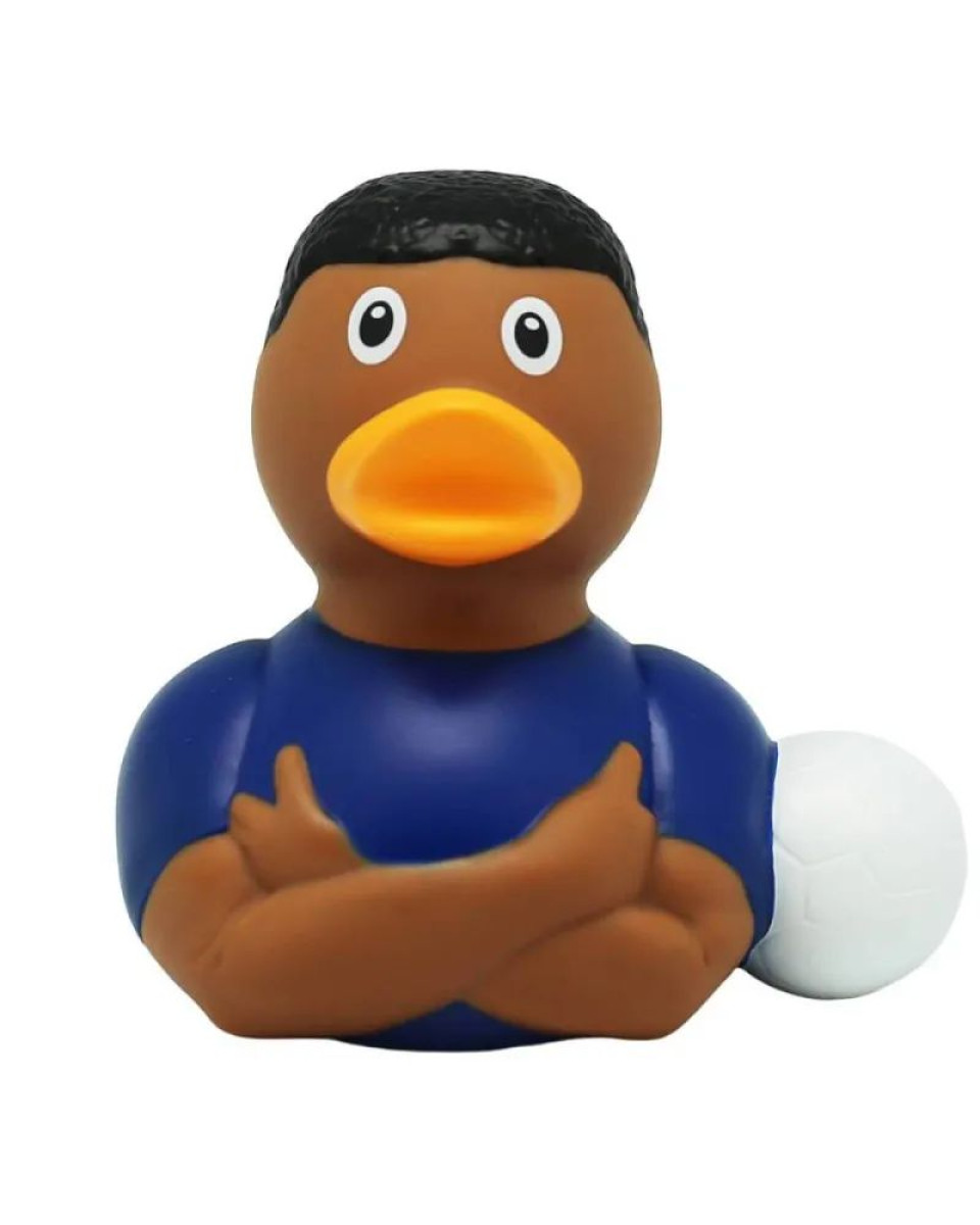 Lilalu Patkica - Football Star - Rubber Duck - blue 