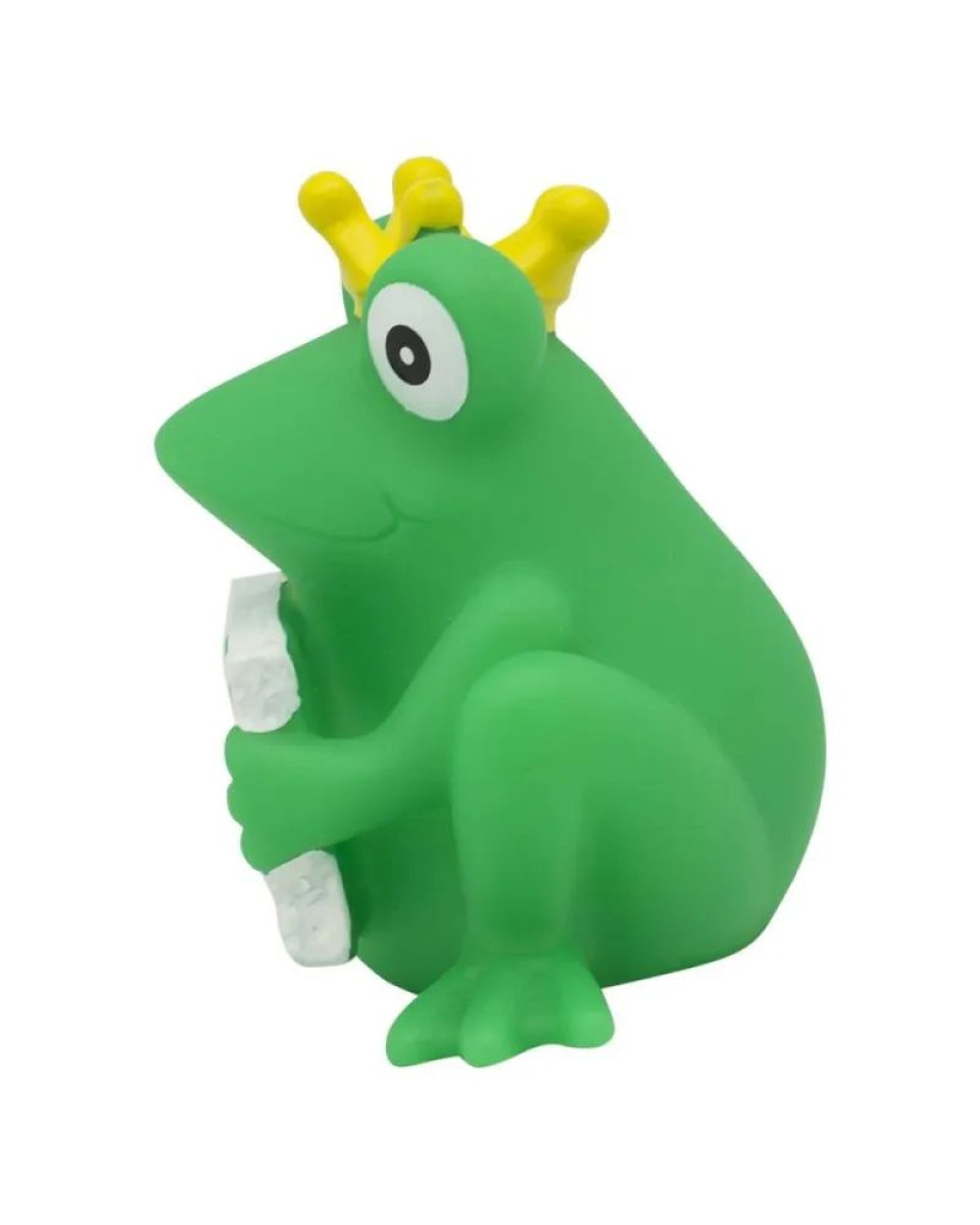 Lilalu Patkica - Frog with greeting sign 