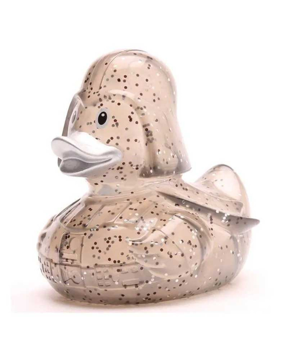 Lilalu Patkica - Glitter Black Star - Rubber Duck 