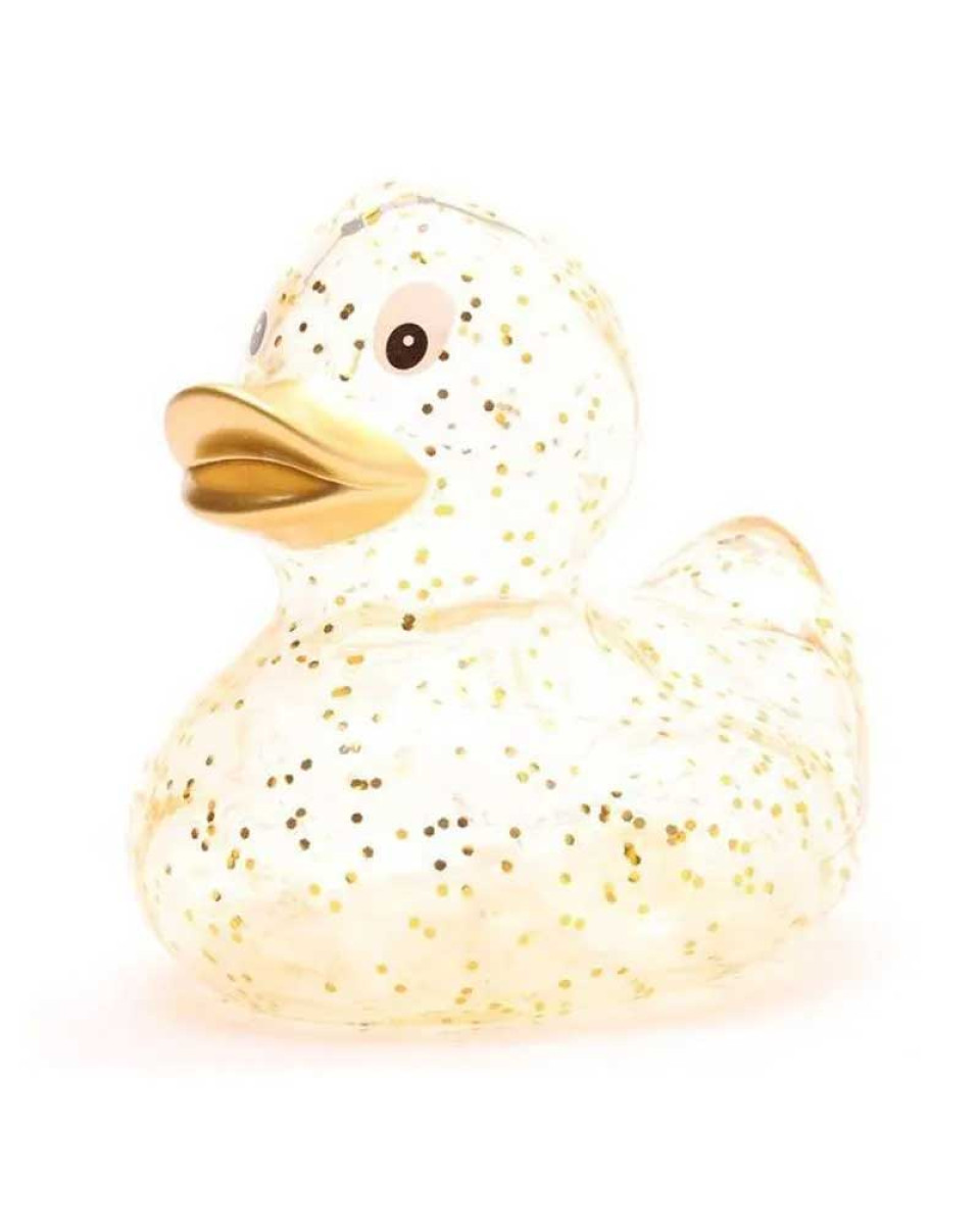Lilalu Patkica - Glitter Gold - Rubber Duck 