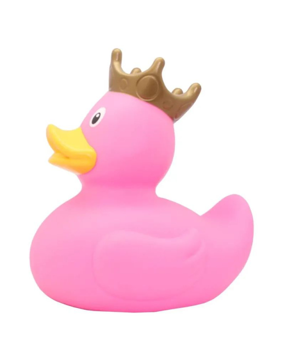 Lilalu Patkica - Rubber Duck with Crown - pink 