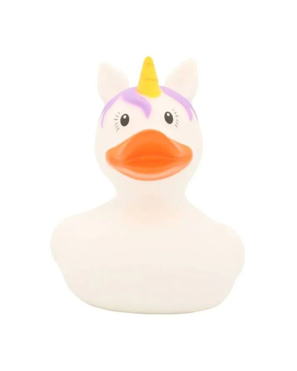 Lilalu Patkica - Unicorn - Rubber Duck - white 