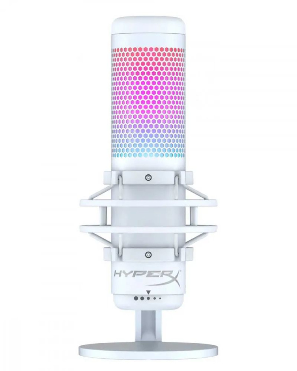 Mikrofon HyperX QuadCast S White RGB 