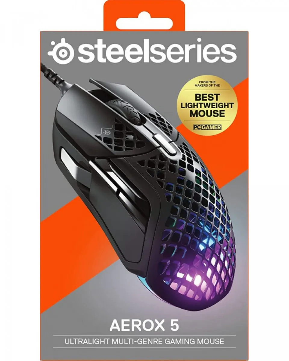 Miš SteelSeries AEROX 5 - Black 