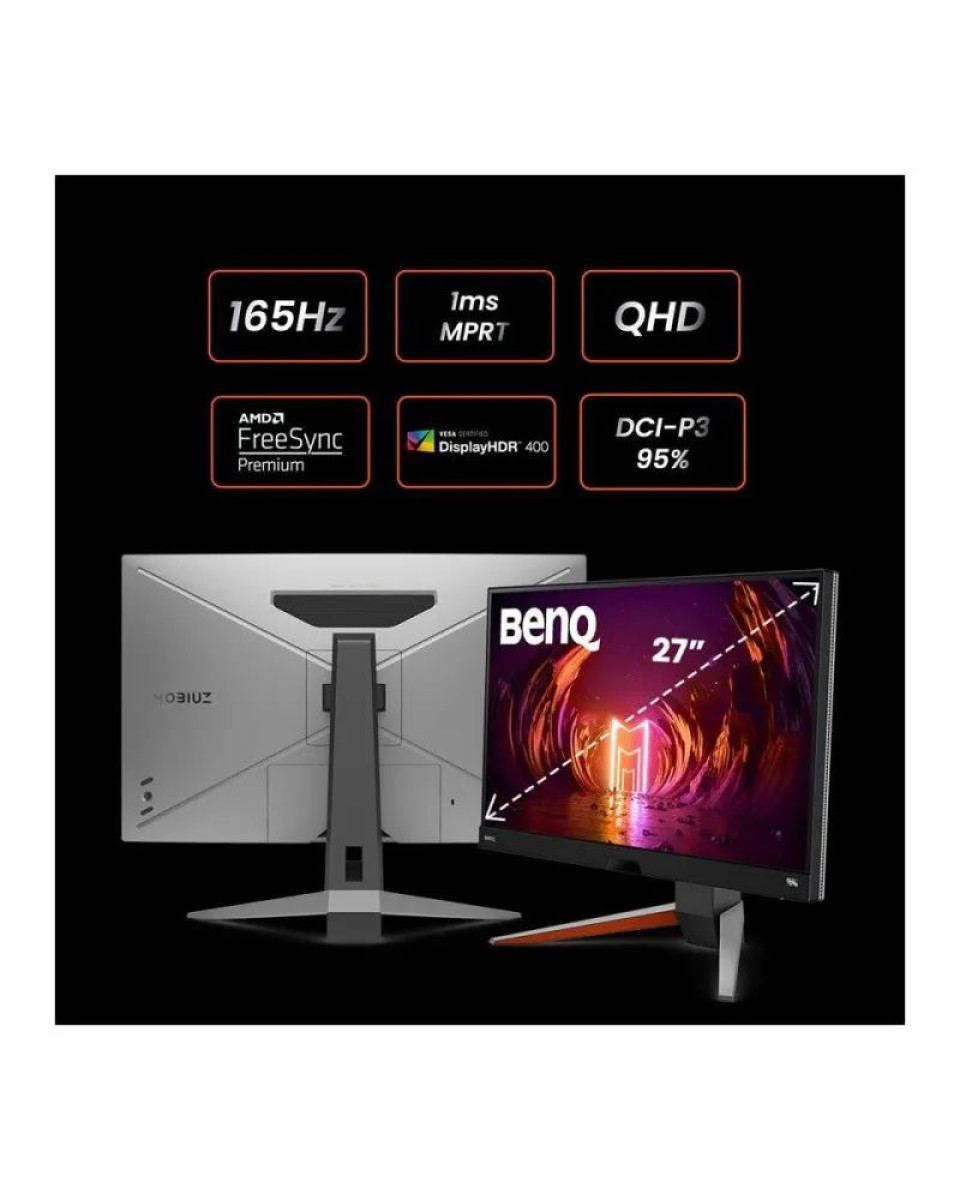 Monitor BenQ Mobiuz 27W EX2710Q Metallic Grey 