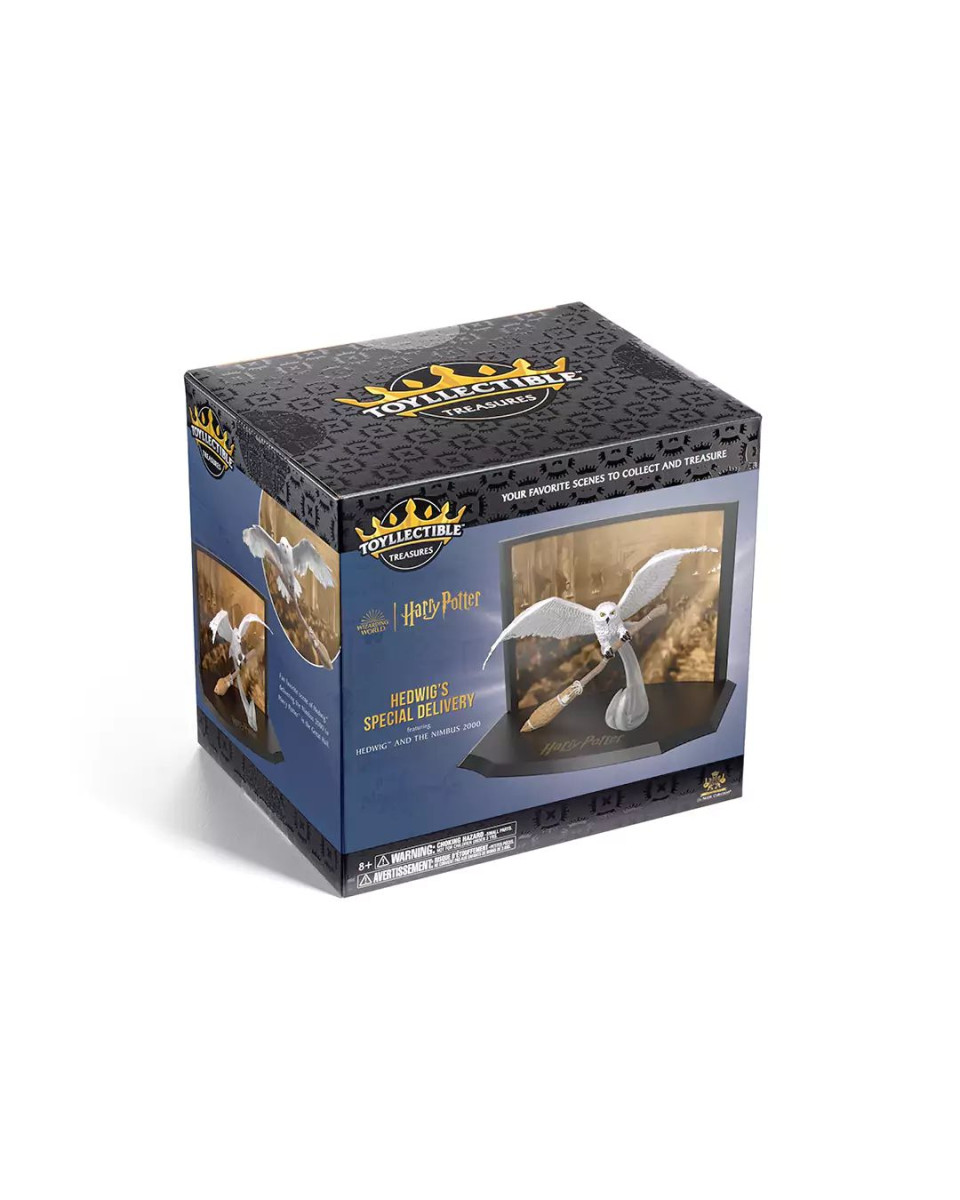 Statue Harry Potter - Toyllectible Treasures - Hedwig and The Nimbus 2000 