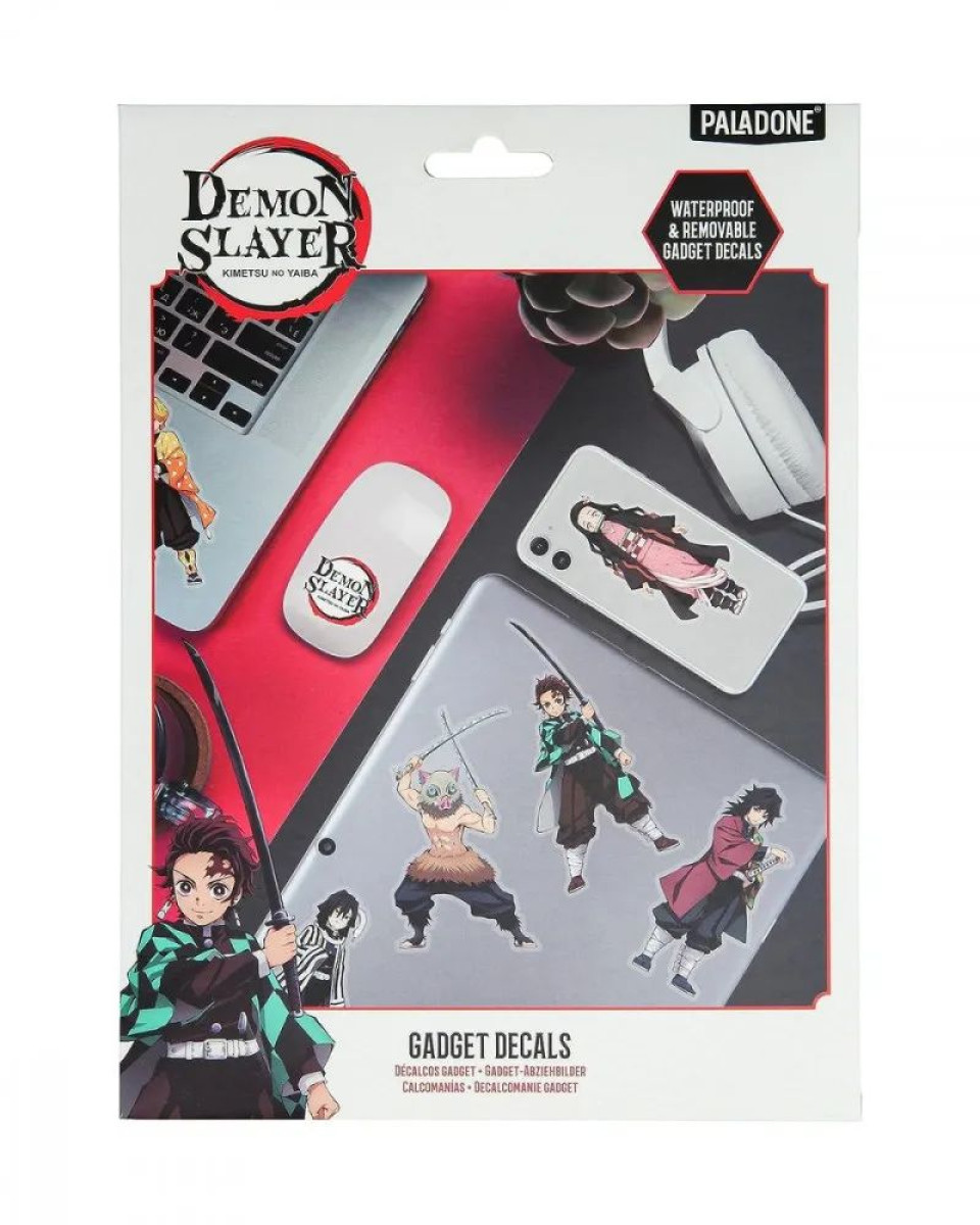 Naljepnice Paladone - Demon Slayer Kimetsu no Yaiba - Gadget Decals 