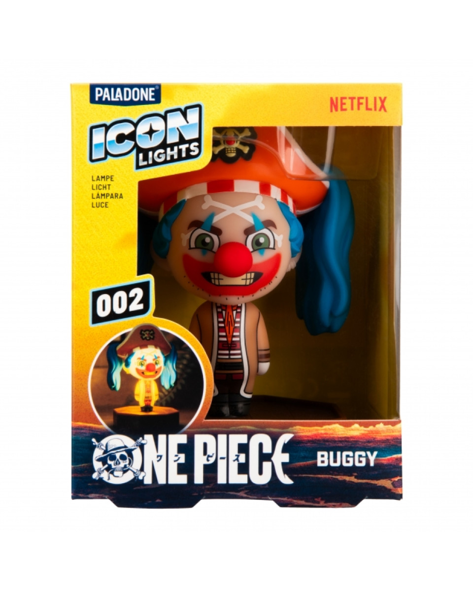 Lampa Paladone - One Piece - Buggy Icon Light 