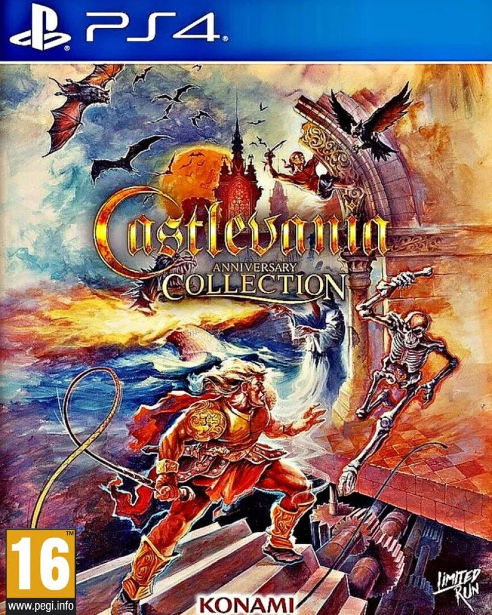 PS4 Castlevania Anniversary Collection 